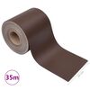 vidaXL Garten-Sichtschutz PVC 35x0,19 m Braun