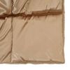 vidaXL Ganzjahresbettdecke Gold 200 x 220 cm Satin und Mikrofaser