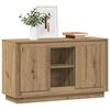 vidaXL Sideboard Artisan-Eiche 102x35x60 cm Holzwerkstoff