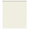 vidaXL Verdunkelungsrollo Cremewei&szlig; 140x130cm Stoffbreite 136,6cm