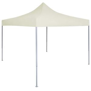 vidaXL Partyzelt 200 x 200 x 315 cm Creme Oxford-Stoff