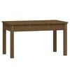 vidaXL Gartenbank Honigbraun 80x44x45 cm Massivholz Kiefer