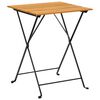 vidaXL Bistrotisch 55x54x71 cm Akazie Massivholz