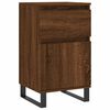 vidaXL Sideboards 2 Stk. Braun Eichen-Optik 40x35x70 cm Holzwerkstoff