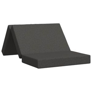 vidaXL Klappsofa Bett 80 x 67 x 45 cm Dunkelgrau