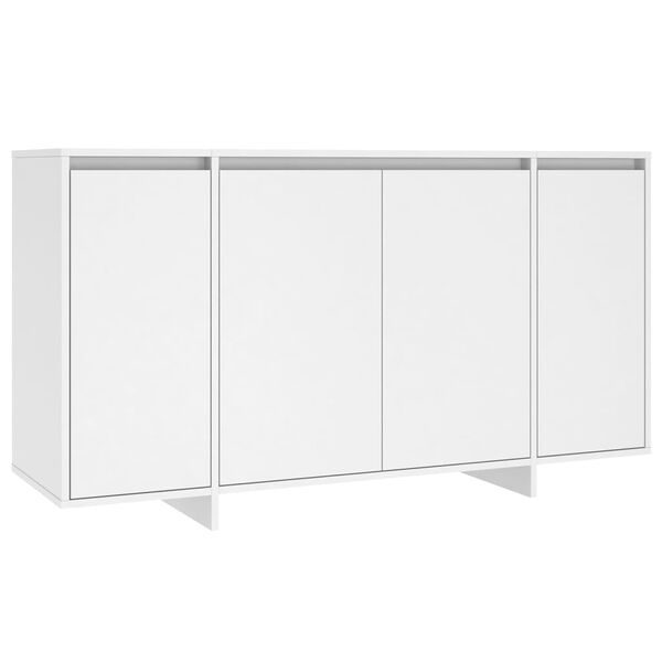 vidaXL Sideboard Wei&szlig; 135x41x75 cm Holzwerkstoff