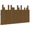vidaXL Wand-Kopfteil Honigbraun 146,5x3x80 cm Massivholz Kiefer