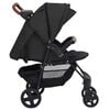 vidaXL 3-in-1 Kinderwagen Anthrazit Stahl
