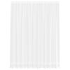 vidaXL Spitzenvorhang Wei&szlig; 200 x 300 cm Polyester