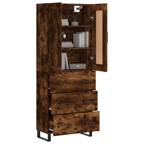 vidaXL Highboard R&auml;uchereiche 69,5x34x180 cm Holzwerkstoff
