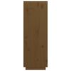 vidaXL Highboard Honigbraun 89x40x116,5 cm Massivholz Kiefer