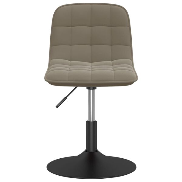 vidaXL Barhocker Hellgrau Samt