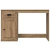 vidaXL Schreibtisch Artisan-Eiche 50 x 115 x 75 cm Holzwerkstoff
