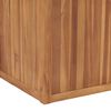 vidaXL Hochbeet 100x50x50 cm Massivholz Teak