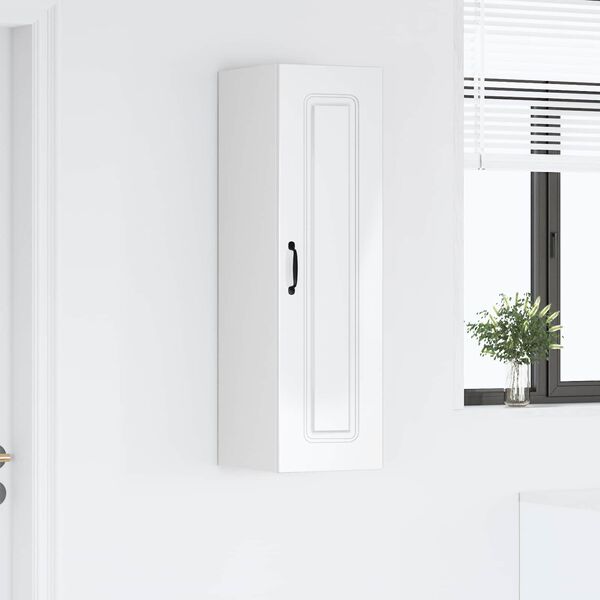 vidaXL K&uuml;chenschrank Kalmar Hochglanz Wei&szlig; 30 x 31 x 100 cm