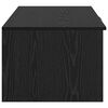 vidaXL Couchtisch Schwarz Eichen-Optik 102 x 50 x 36cm Holzwerkstoff