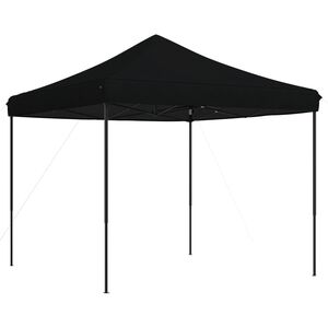 vidaXL Partyzelt Faltbar Pop-Up Schwarz 292x292x315 cm