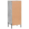 vidaXL Sideboard Betongrau 34,5x34x90 cm Holzwerkstoff