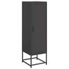 vidaXL Highboard Schwarz 36x39x123 cm Stahl