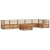 vidaXL Outdoor-Sofagarnitur 7 pcs Natur Massivholz Akazie