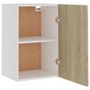 vidaXL Hängeschrank Lyon Sonoma-Eiche 39,5x31x60 cm Holzwerkstoff