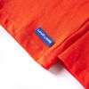 Kinder-Langarmshirt Hellorange 104