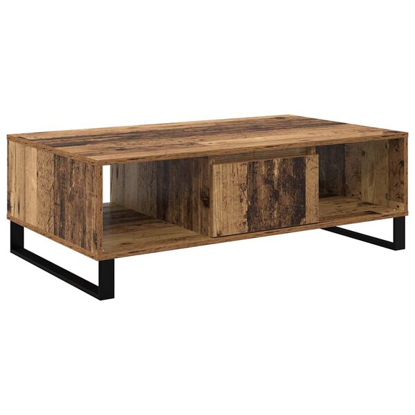 vidaXL Couchtisch Altholz 104 x 60 x 35 cm Holzwerkstoff