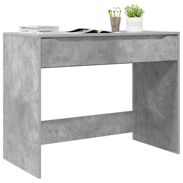 vidaXL Schreibtisch Beton Grau 100 x 50 x 78 cm Holzwerkstoff