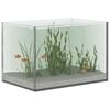 vidaXL Aquarium mit Speicher Transparent 30 x 20 x 20 cm Glas