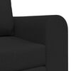vidaXL Schlafsofa 60cm Schwarz Stoff
