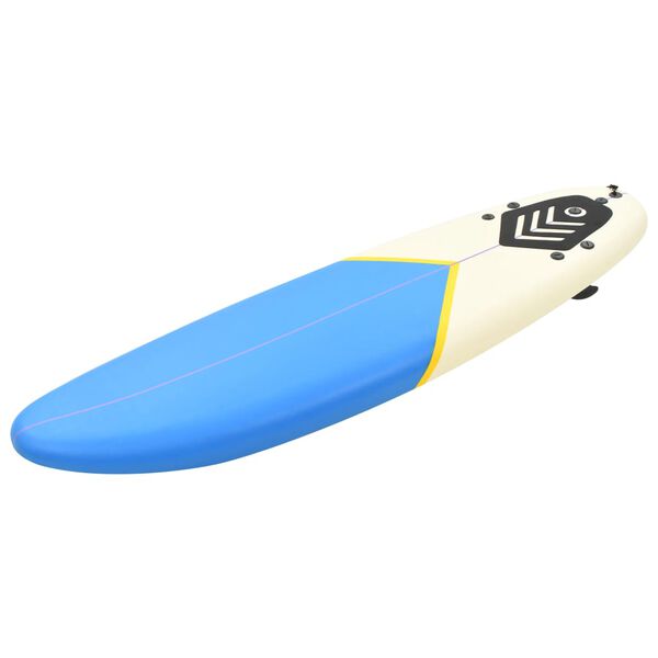 vidaXL Surfbrett 170 cm Blau und Creme