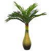 vidaXL Palme K&uuml;nstlich 9 Bl&auml;tter 70 cm Gr&uuml;n