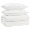 vidaXL G&auml;nsedaunen-Bettdecken-Set 90% FULDA 3 stk. 220 x 260 cm Wei&szlig;