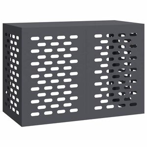 vidaXL Klimaanlagenabdeckung Anthrazit 100 x 50 x 70 cm