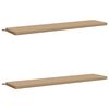 vidaXL Bankkissen SOEST 2 stk. 100 % Polyester Sand 180 x 40 x 5 cm