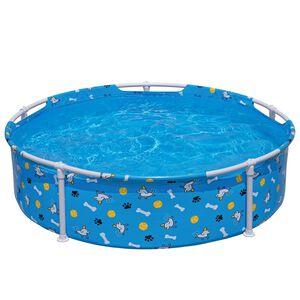 Bestway Schwimmbecken f&uuml;r Haustiere &uuml;ber dem Boden Blau 122 x 30,5 cm
