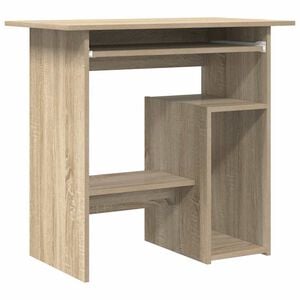 vidaXL Schreibtisch Sonoma-Eiche 80x45x74 cm Holzwerkstoff