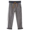 Kinder-Trainingshose Dunkelgrau Melange 104