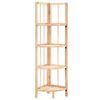 vidaXL Eckregal Zedernholz 27x27x110 cm