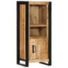vidaXL Badschrank 40x30x90 cm Raues Massivholz Mango