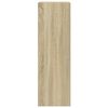 vidaXL Badezimmerschrank Sonoma-Eiche 30x30x95 cm Holzwerkstoff