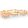 vidaXL 8-tlg. Garten-Lounge-Set Massivholz Kiefer