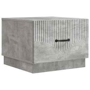 vidaXL Couchtisch Betongrau 49 x 50 x 37 cm Holzwerkstoff