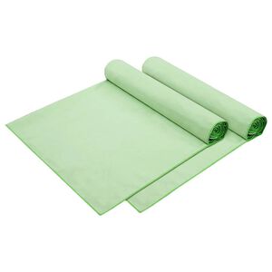 vidaXL Sonnenliege-T&uuml;cher 2 pcs Gr&uuml;n 210 x 75 cm