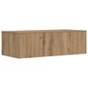 vidaXL Wandtisch Artisan-Eiche 100 x 45 x 30 cm Holzwerkstoff