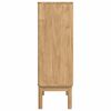 vidaXL Sideboard Wachsbraun 70 x 30 x 70,5 cm Massivholz Kiefer