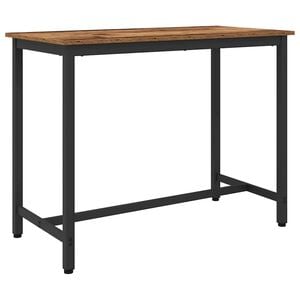 vidaXL Tisch Altholz 100 x 50 x 76,5 cm Ingenieure Holz und Stahl