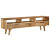 vidaXL TV-Schrank Massivholz Mango 140x30x41 cm