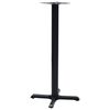 vidaXL Bistrotisch-Gestell Schwarz 56x56x107 cm Gusseisen