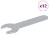 vidaXL Spanner 12 pcs Silber 13 mm Eisen